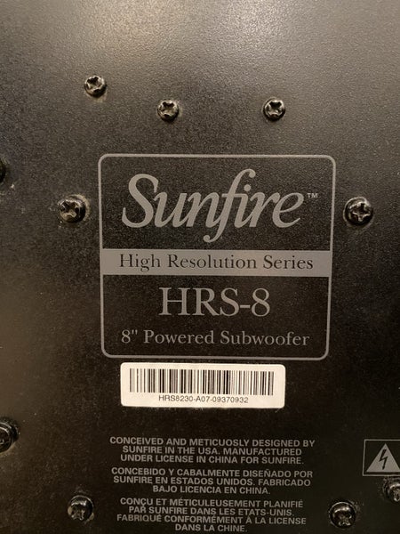 Sunfire HRS-8 Subwoofer Carousel 4