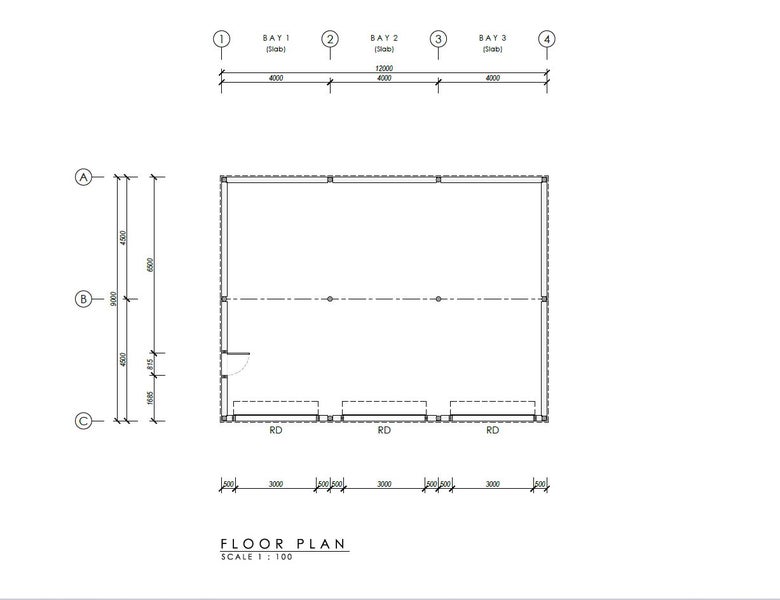 Consent Free Pole Shed 9.0 x 12.0 108SQM Fully Enclosed Gable Workshop Boat Shed Carousel 2