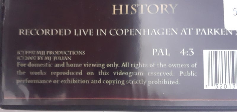 RARE 1996 MICHAEL JACKSON DVD 1 AND 2 LIVE IN COPENHAGEN Carousel 5