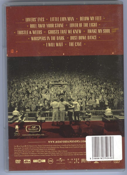MUMFORD & SONS – The Road To Red Rocks: DVD. Carousel 2