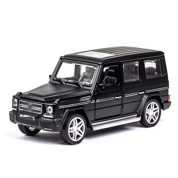 1:32 Car Diecast Toy Off-Road Acousto-optic With To Open The Door, BLACK-NO BOX Carousel 1