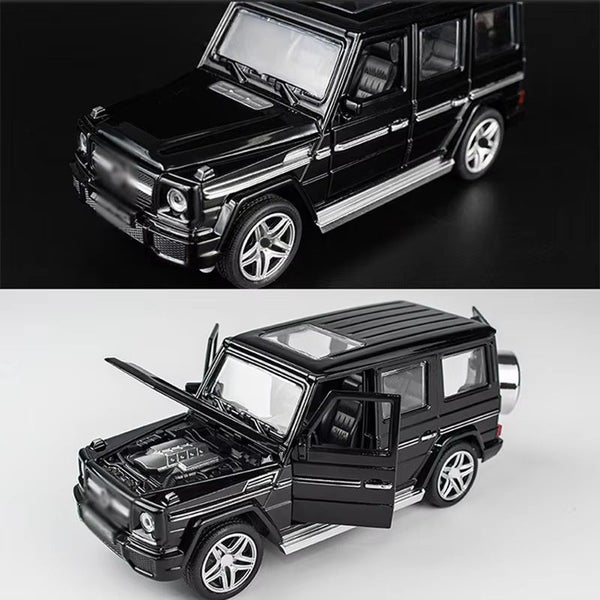 1:32 Car Diecast Toy Off-Road Acousto-optic With To Open The Door, BLACK-NO BOX Carousel 4