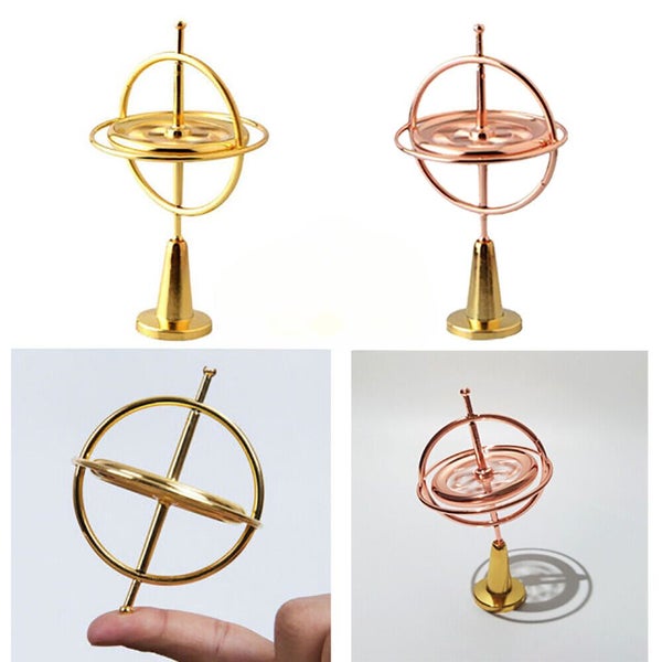 Metal Gyroscope Traditional Pressure Relieve Educational Gyro Relief Gift Stress Carousel 1