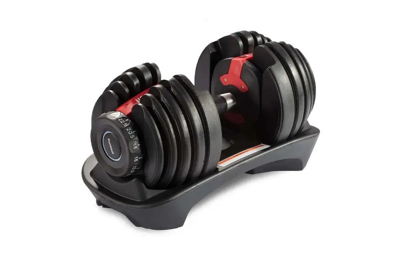 Fortis 24kg Smart Adjustable Weights Dumbbell, FSDUM24BELLA Carousel 1
