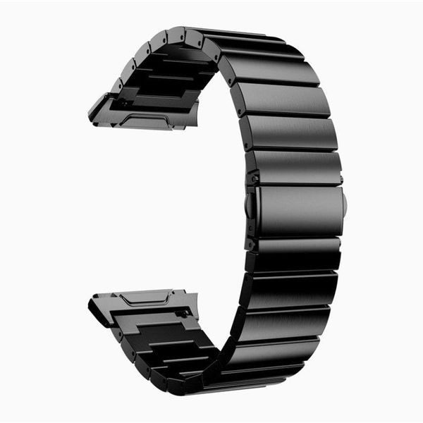 Fitbit Ionic Stainless Steel Strap Black Carousel 2