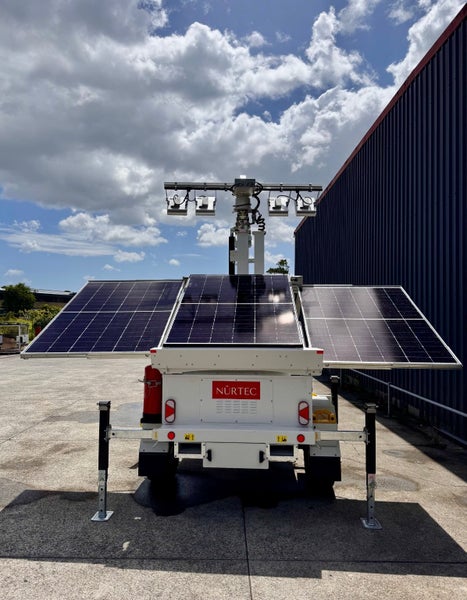 Light Tower Lighting Tower Solar Hybrid Engine Battery System SG-110L Carousel 6