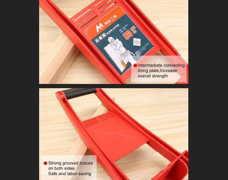 Panel Carry Tool Plasterboard lifter Carrier Glass Wood Plywood GIB Drywall Carousel 5