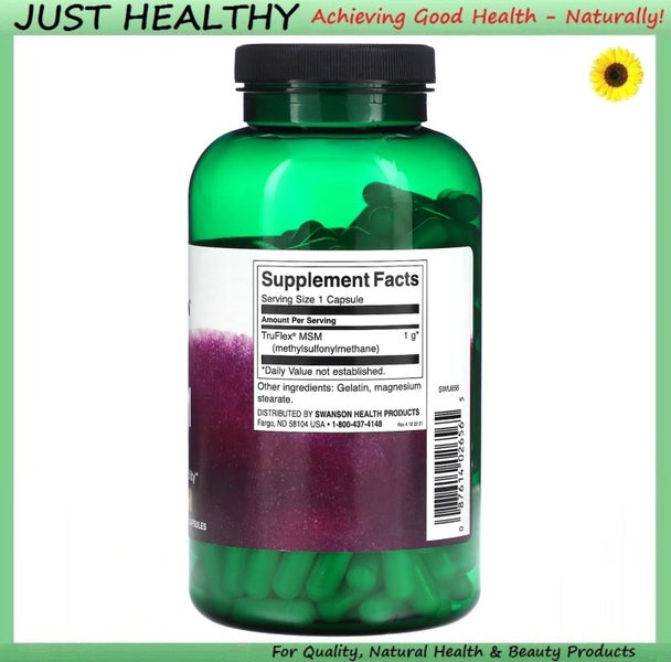 MSM TruFlex® - 1000mg - 240 CAPS Carousel 2