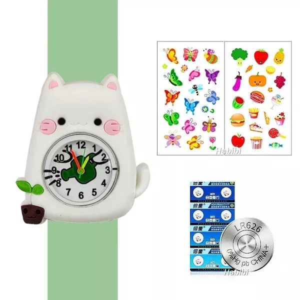 Cartoon Kids Watch For Boys Girls Birthday Gift W/ Spare Battery Carousel 1