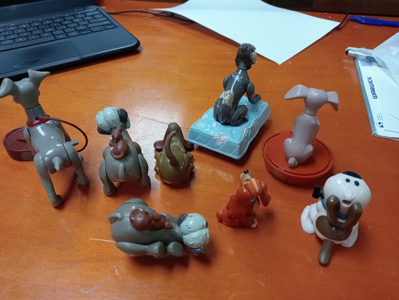 BULK character Disney movie dog characters set 1 of 2 Carousel 2