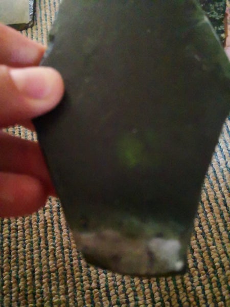 Pounamu greenstone quality carving Slab Golden flecks Carousel 10