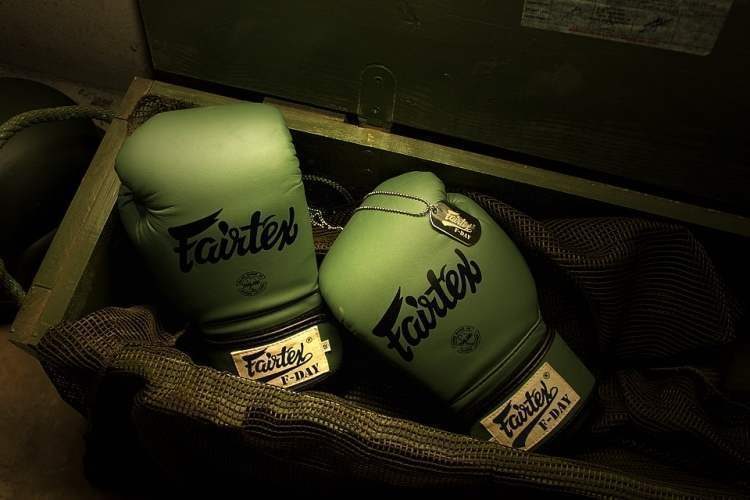 [14oz]New FAIRTEX-Gold Falcon Limited Edition Boxing Gloves(BGV1) Carousel 2