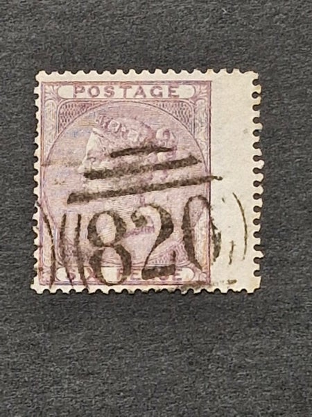 GB QV 1856 6d NO CORNER LETTERS VERY GOOD USED Carousel 1