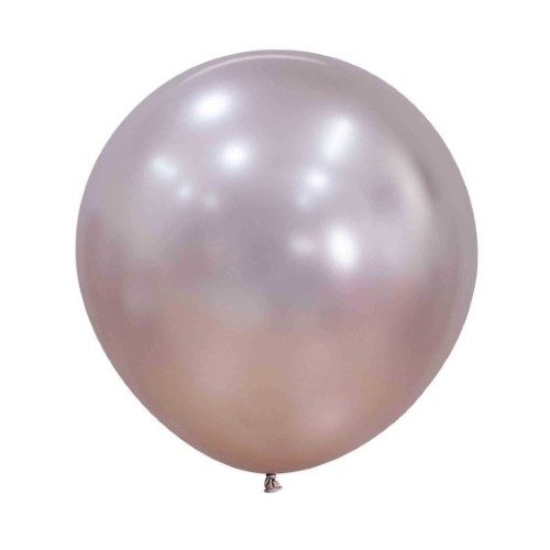 Sempertex 60cm Silk Pink Blossom Latex Balloons 809- 3 Pack - Pack of 3 Carousel 1