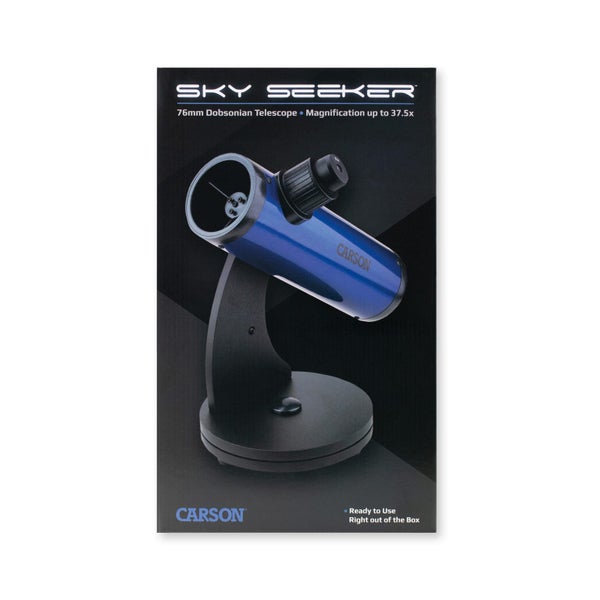 Carson 76mm Sky Seeker Reflector Telescope Carousel 1