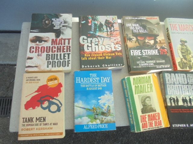 +-+- BULK MILITARY SOFTCOVER BOOKS -+-+ Carousel 2