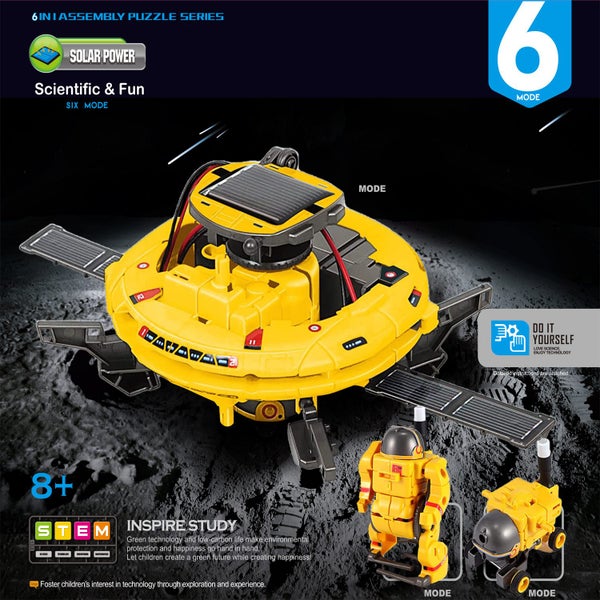 STEM Projects for Kids Ages 8-12, Science Kits, Solar Robot Space Toys Gift Carousel 2
