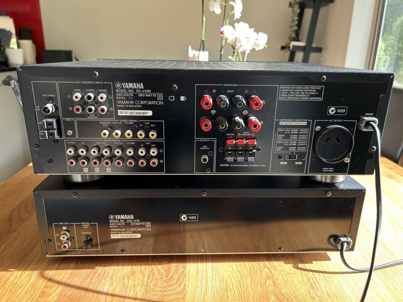 Yamaha Amplifier & CD Player Carousel 2