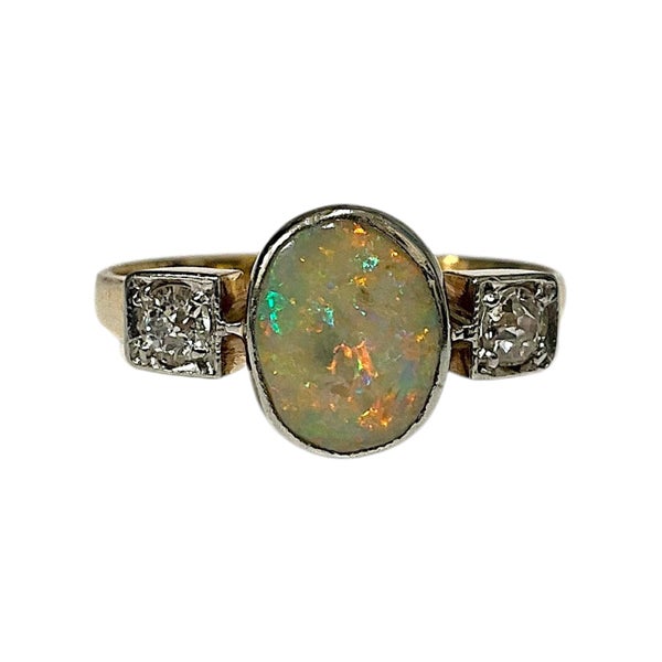 Diamond 0.10ct Ring In 18k Yellow Gold Carousel 1