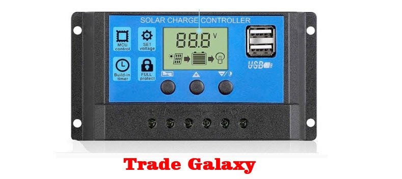 Solar Charge Controller 20A 12V/24V Carousel 1