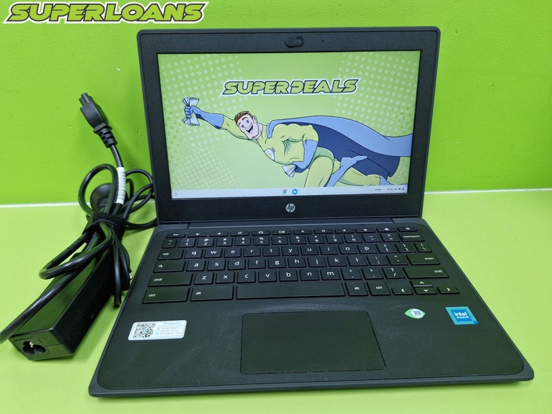 ** HP CHROMEBOOK 11 + CHARGER ** Carousel 1