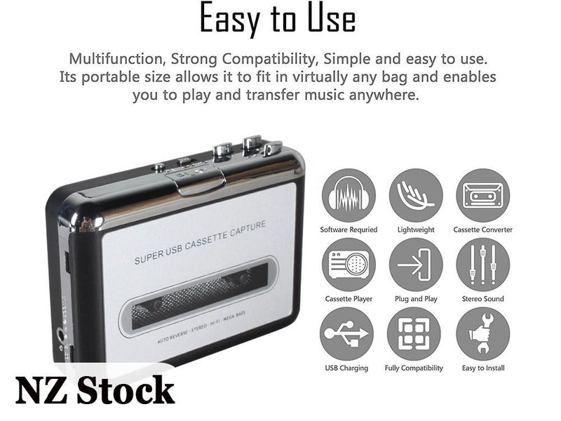 PTN NEW USB Cassette Player Sale Sale Carousel 2