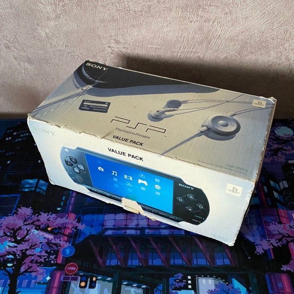 SONY PSP 1002 Console Boxed - Black Carousel 1