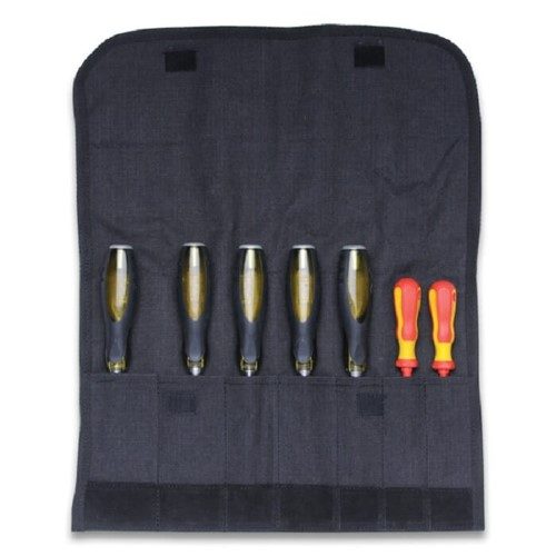 Taurus Canvas Chisel Roll 7 Pockets Carousel 1