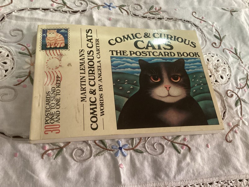 Retro comic&curious postcard book 30 postcards unused Carousel 1