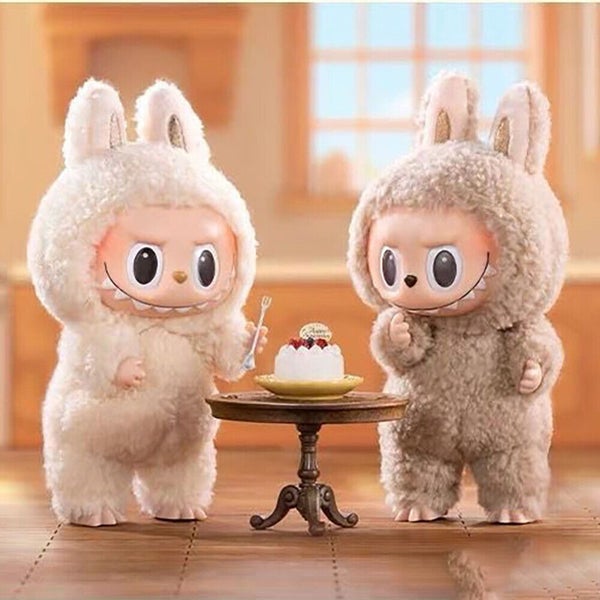 Series Figure Monster Etciting Macaron Plush Doll Figure Toy Kids Gift Blind Box Carousel 2