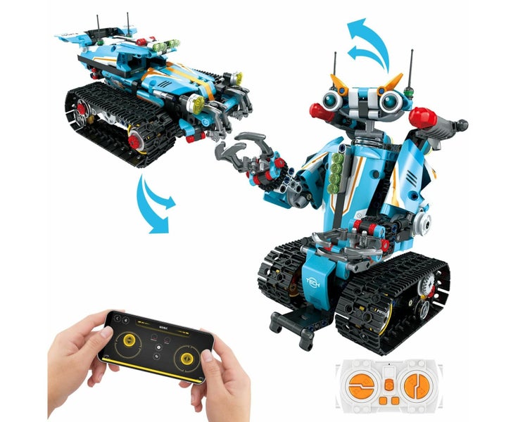 Remote APP Controlled Robot Building Programmable Transforming Robotic Bui Carousel 1