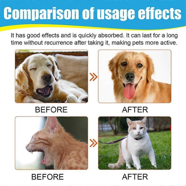 Dog Cough Treatment Herbal Drops Solution Dietary Supplement Kennel For Dog Itch Carousel 5