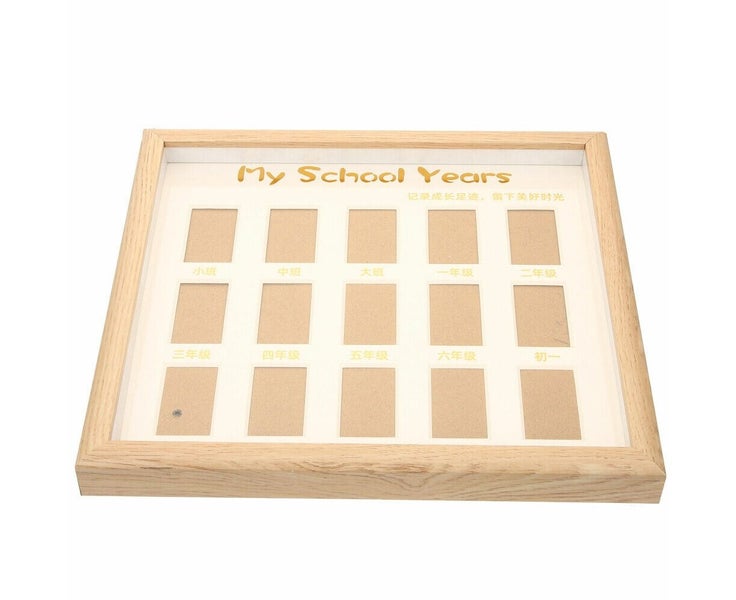 My School Years Picture Frame Kids Baby Growth Photo Elegant Memories Carousel 1