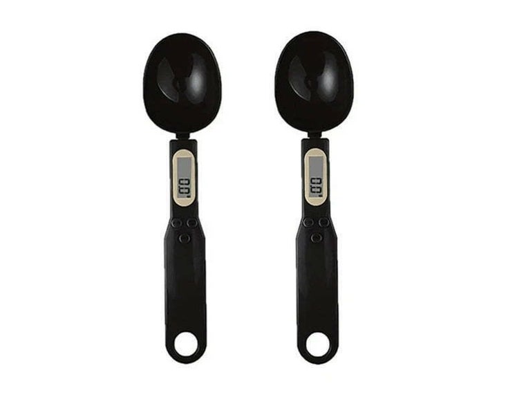 2pcs Mini Spoon Scale Digital Kitchen Scale Electronic LCD Food Scale 0.1-500g Carousel 5