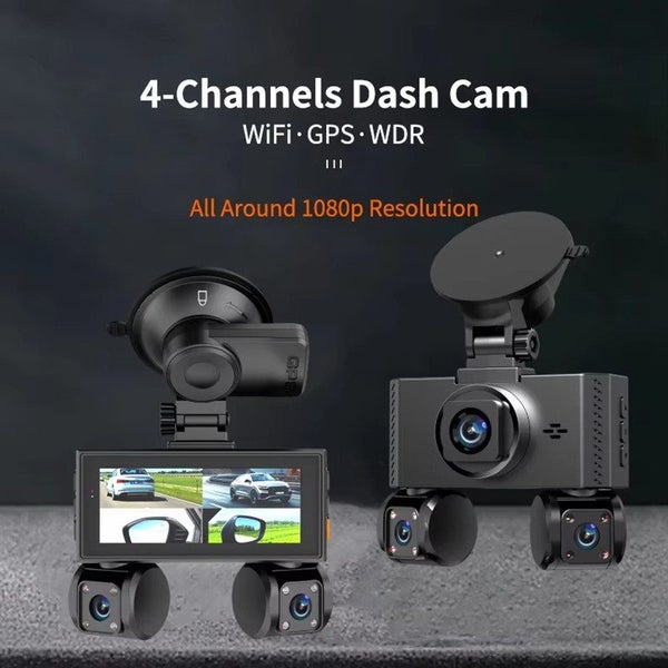 Touch Screen Car DVR Dash Cam 360 Dashboard Camera Carousel 2