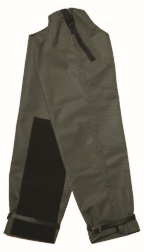 Taurus Canvas/Leather Leggings Zip Side Open XL Carousel 1