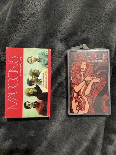 Maroon 5 Songs About Jane Cassette Carousel 6