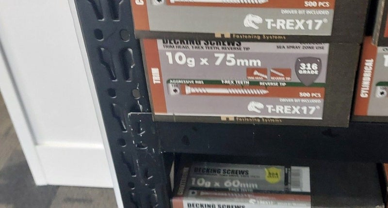 Stainless Steel 316G Decking Screws 75mm 500 pack Carousel 1