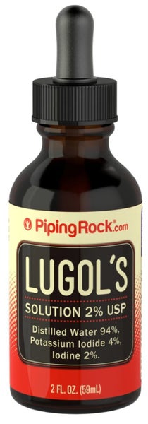 LUGOL'S IODINE(2%) Solution, 2 fl oz(59ml)Bottle Carousel 1