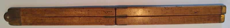 "Stanley Rule & Level Co New Britain Conn USA Boxwood" = stamped. 2 ft Ruler Carousel 1