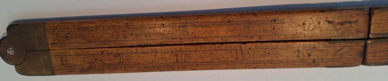 "Stanley Rule & Level Co New Britain Conn USA Boxwood" = stamped. 2 ft Ruler Carousel 2