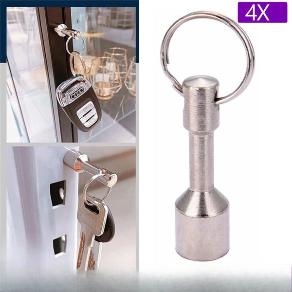 4Pcs Key Ring Neodymium Magnet Chain Keyring Magnetic Hook Super Strong Holder Carousel 1