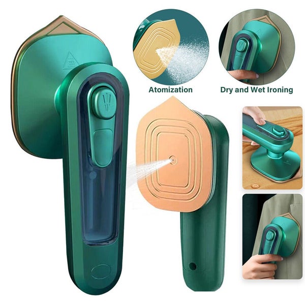 Steam Iron Garment Steamer Handheld Portable Mini Home Travel Clothes Ironing Carousel 2