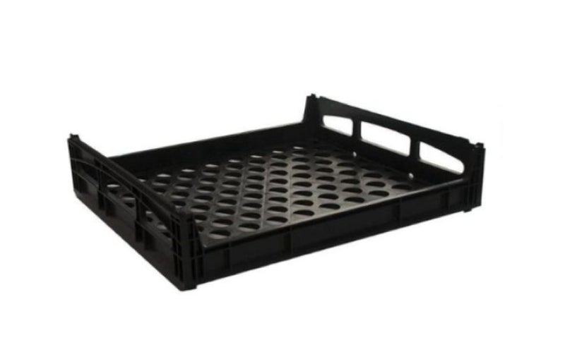 Bread Crate Food Grade Black Carousel 1