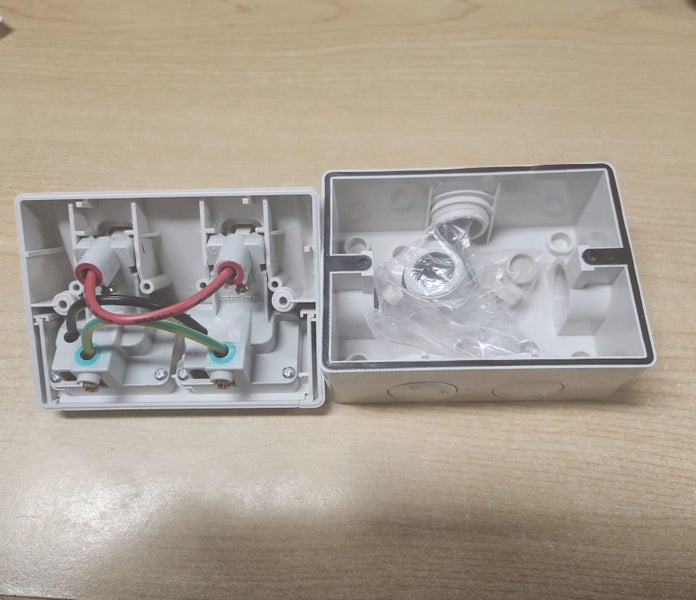 Waterproof outlet double socket/powerpoint Carousel 2