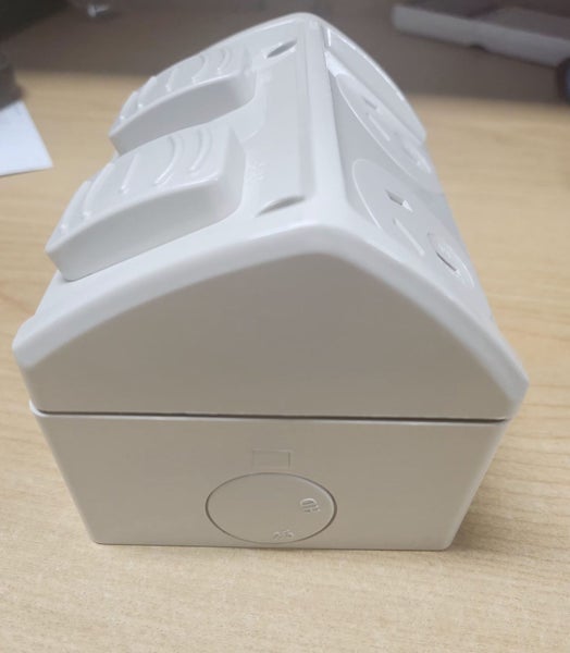 Waterproof outlet double socket/powerpoint Carousel 4