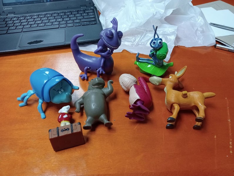 BULK Burger King / McDonald's animal bug movie characters 1 of 3 Carousel 6