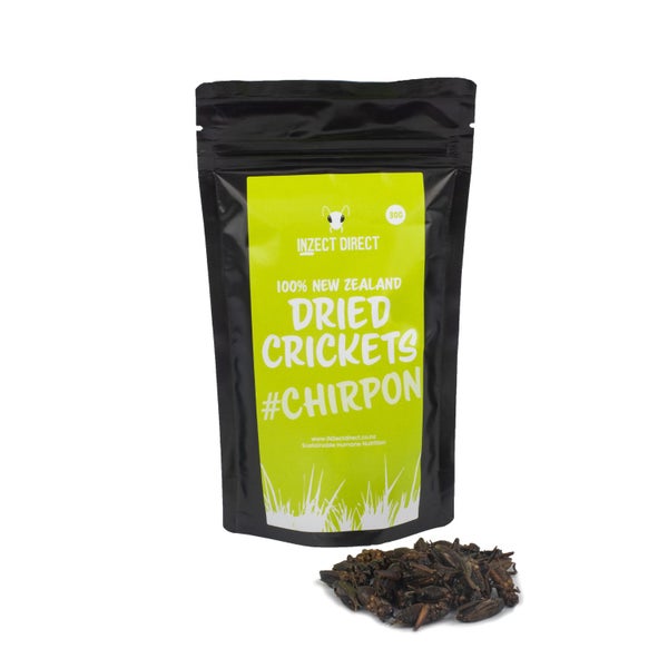 NZ Freeze Dried Crickets for CHICKENS - TURTLES - FISH - BIRDS etc Carousel 1