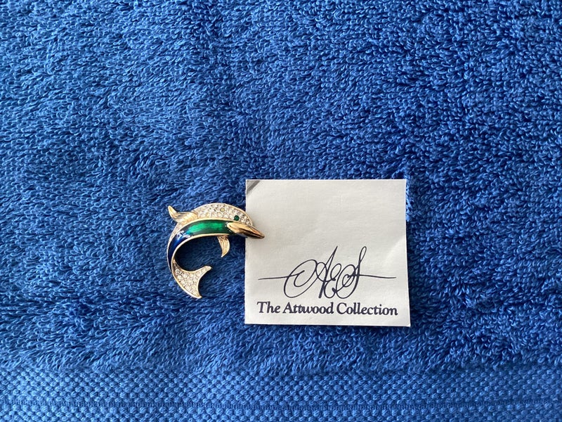 STUNNING DOLPHIN BROOCH FROM THE ATTWOOD COLLECTION Carousel 1