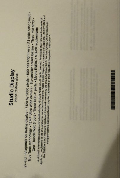 Mac Apple Studio Display 27" 5K Carousel 2